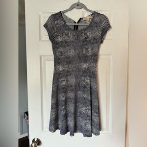 Navy and white XS Michael Kors short sleeve dress